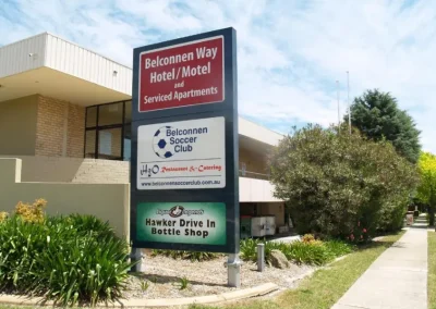 Belconnen Way Outdoor Signage